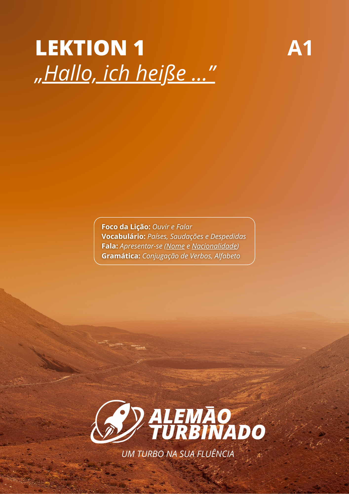 Planner e Material Alemão Turbinado